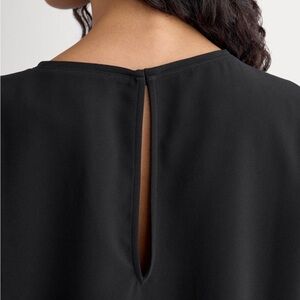 Everlane Drapey Crepe Top